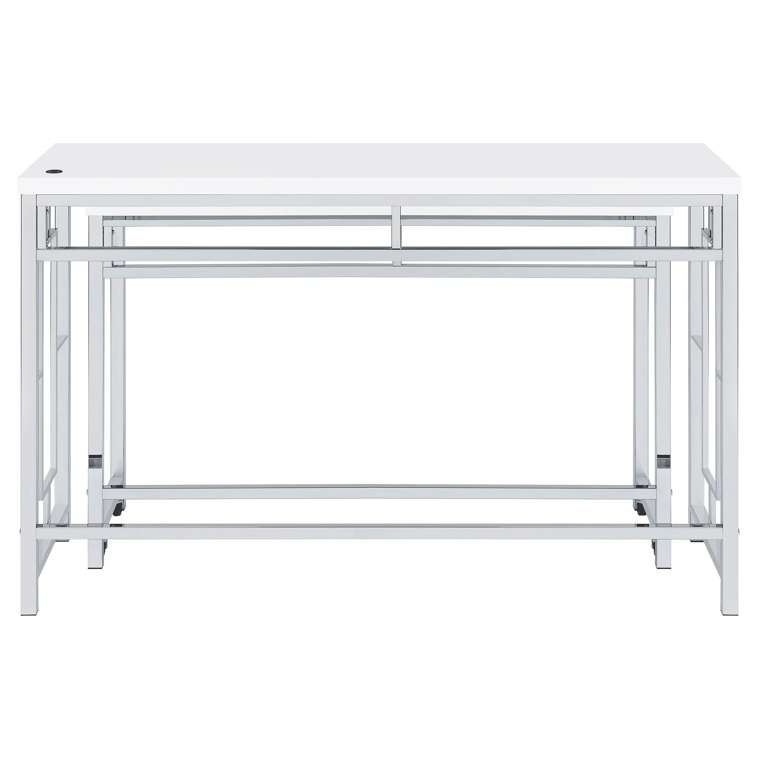 Jackson 4-piece Multipurpose Counter Height Table Set White