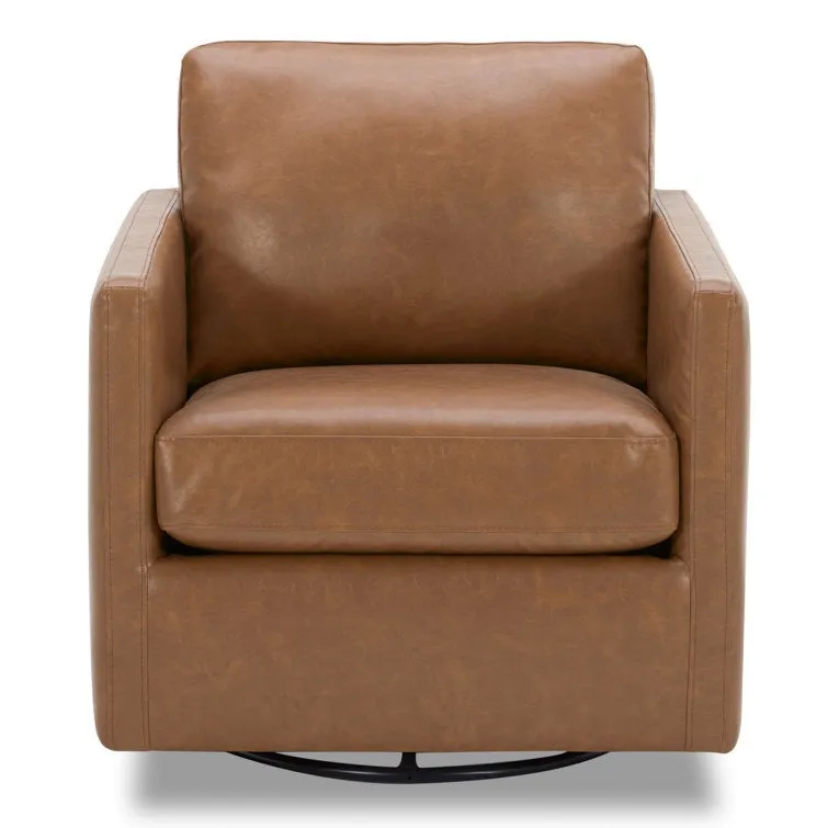 Jayaram Upholstered Swivel Armchair