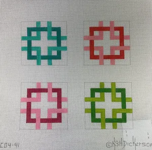 Kate Dickerson 214 Squares - Multi Brights