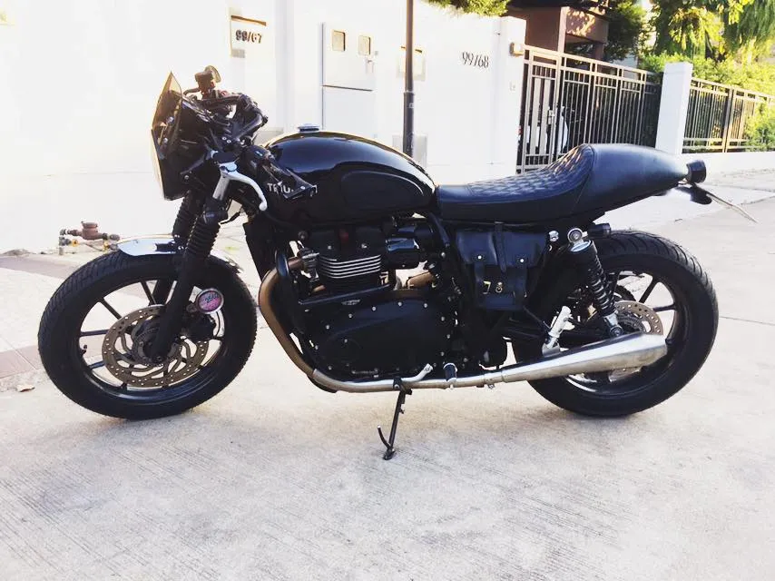 KB-TWCAS - Triumph Bonneville Water-Cooled Café Seat