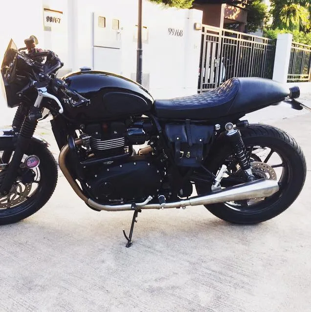 KB-TWCAS - Triumph Bonneville Water-Cooled Café Seat