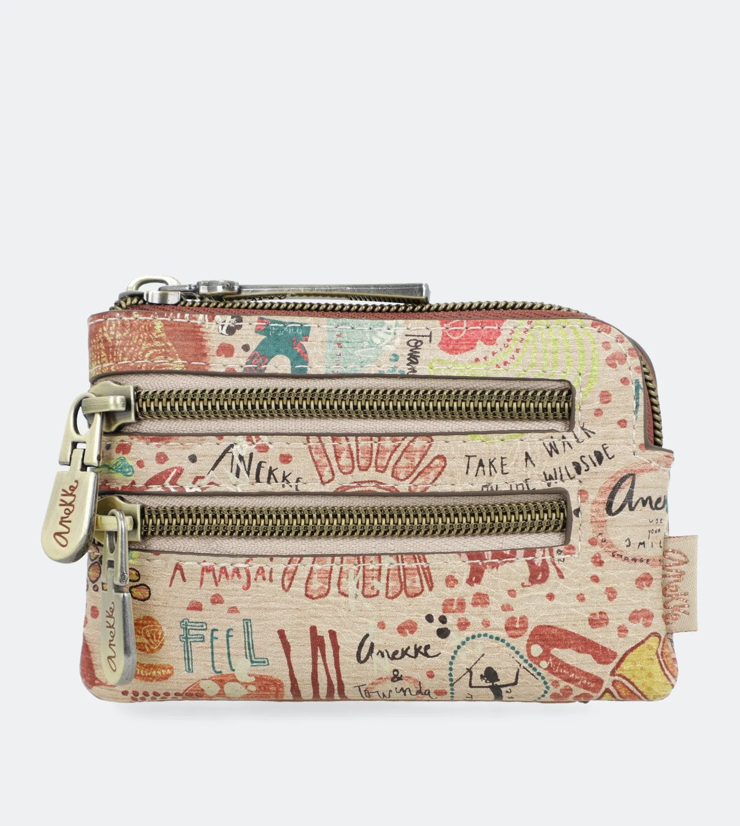 Kenya Purse with triple zip