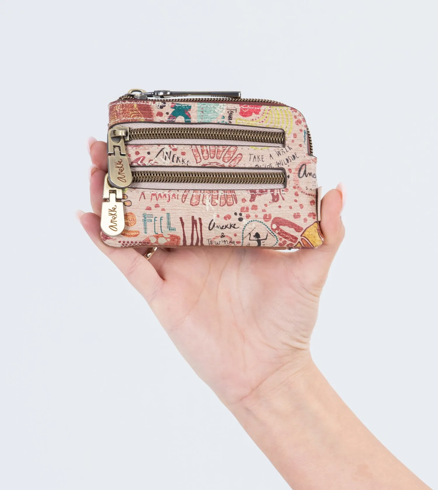 Kenya Purse with triple zip
