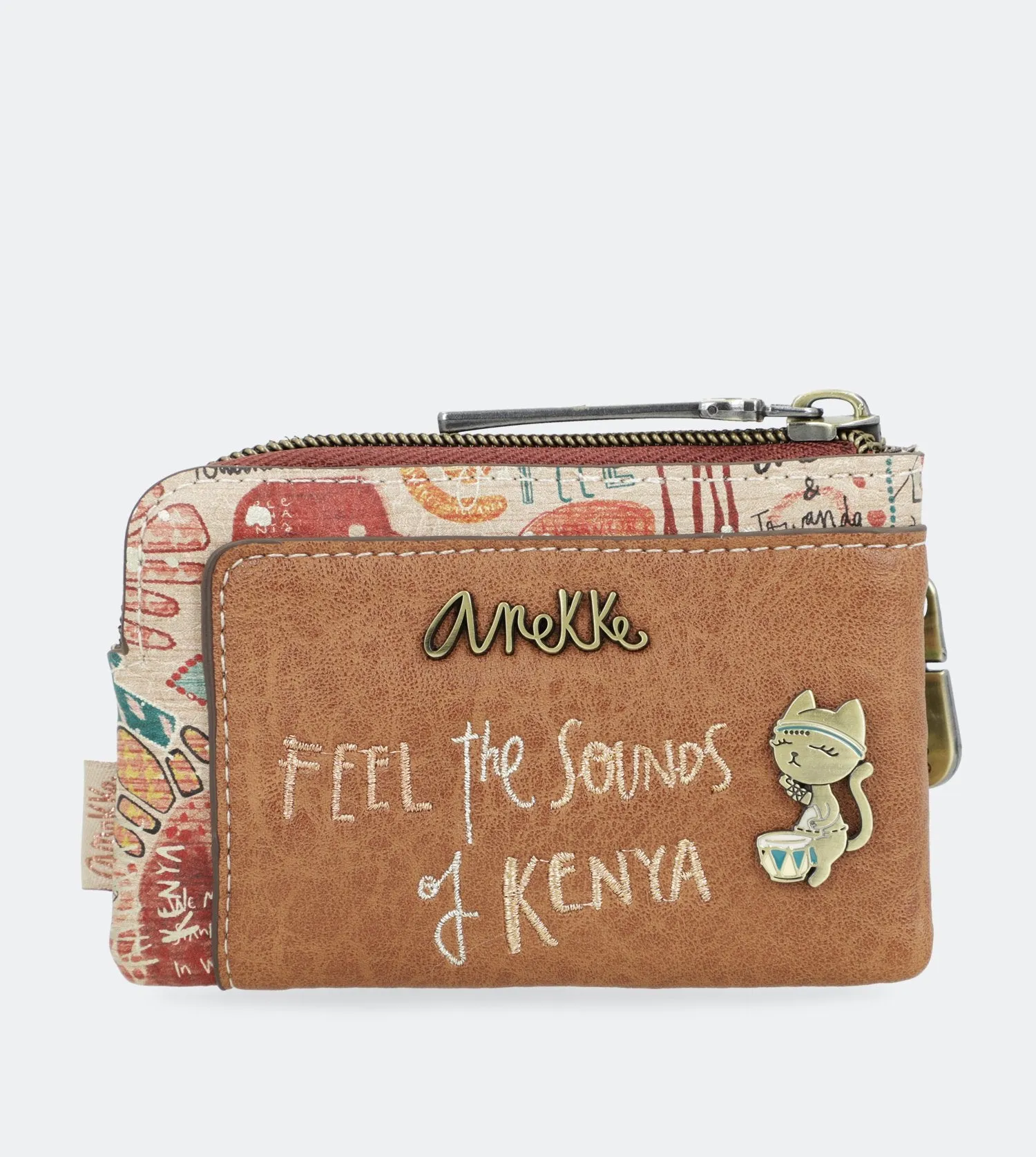 Kenya Purse with triple zip