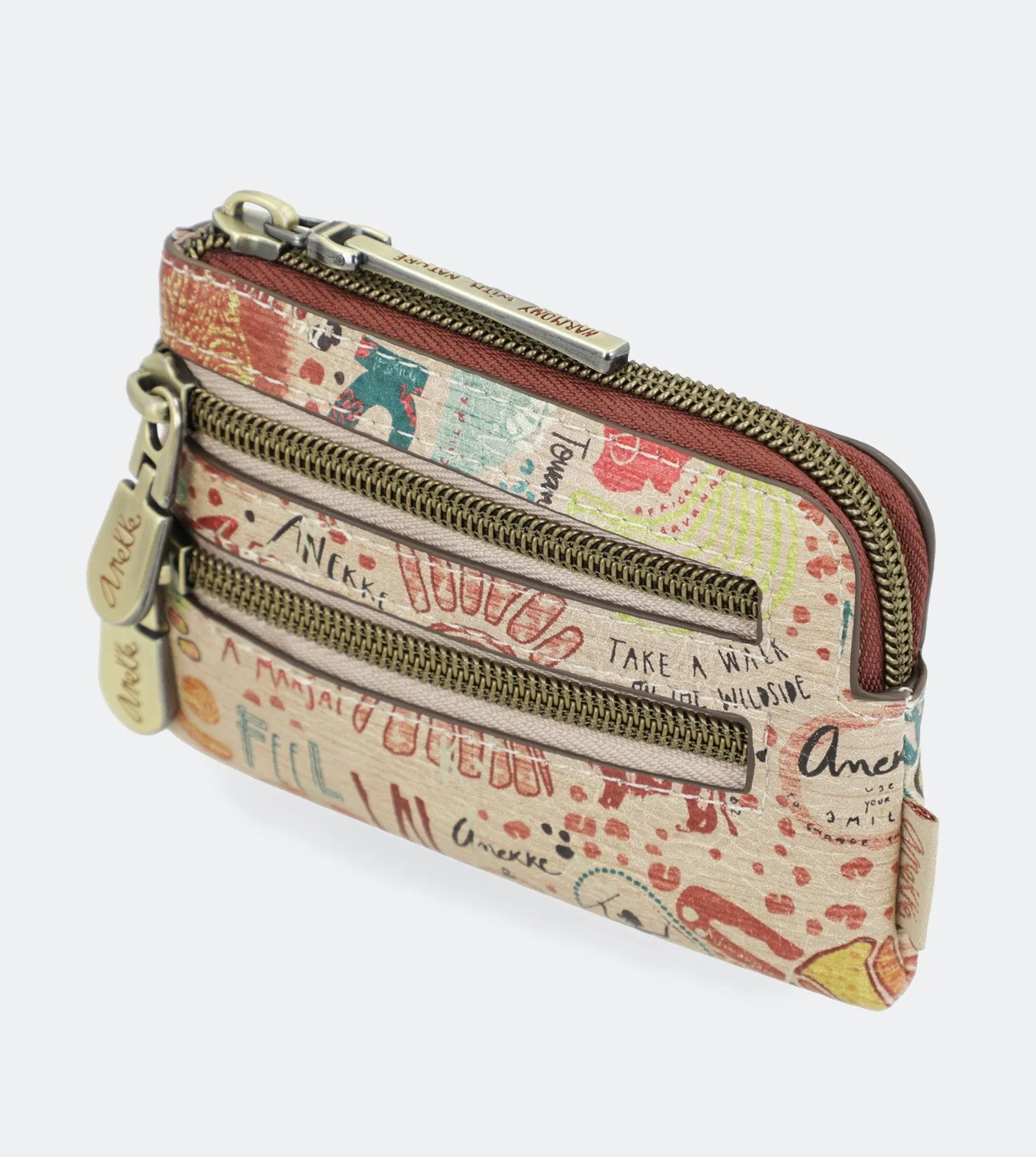 Kenya Purse with triple zip