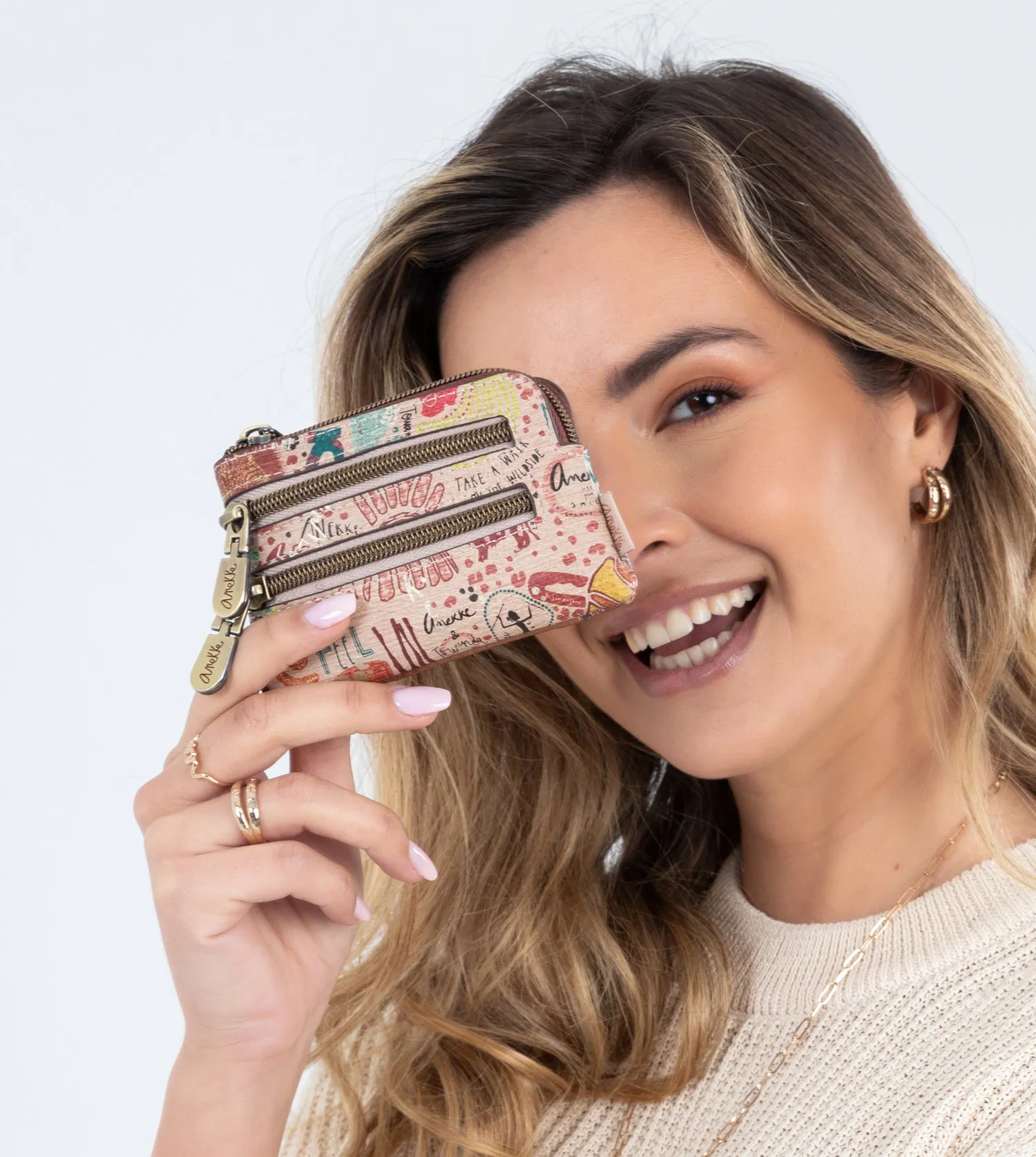 Kenya Purse with triple zip