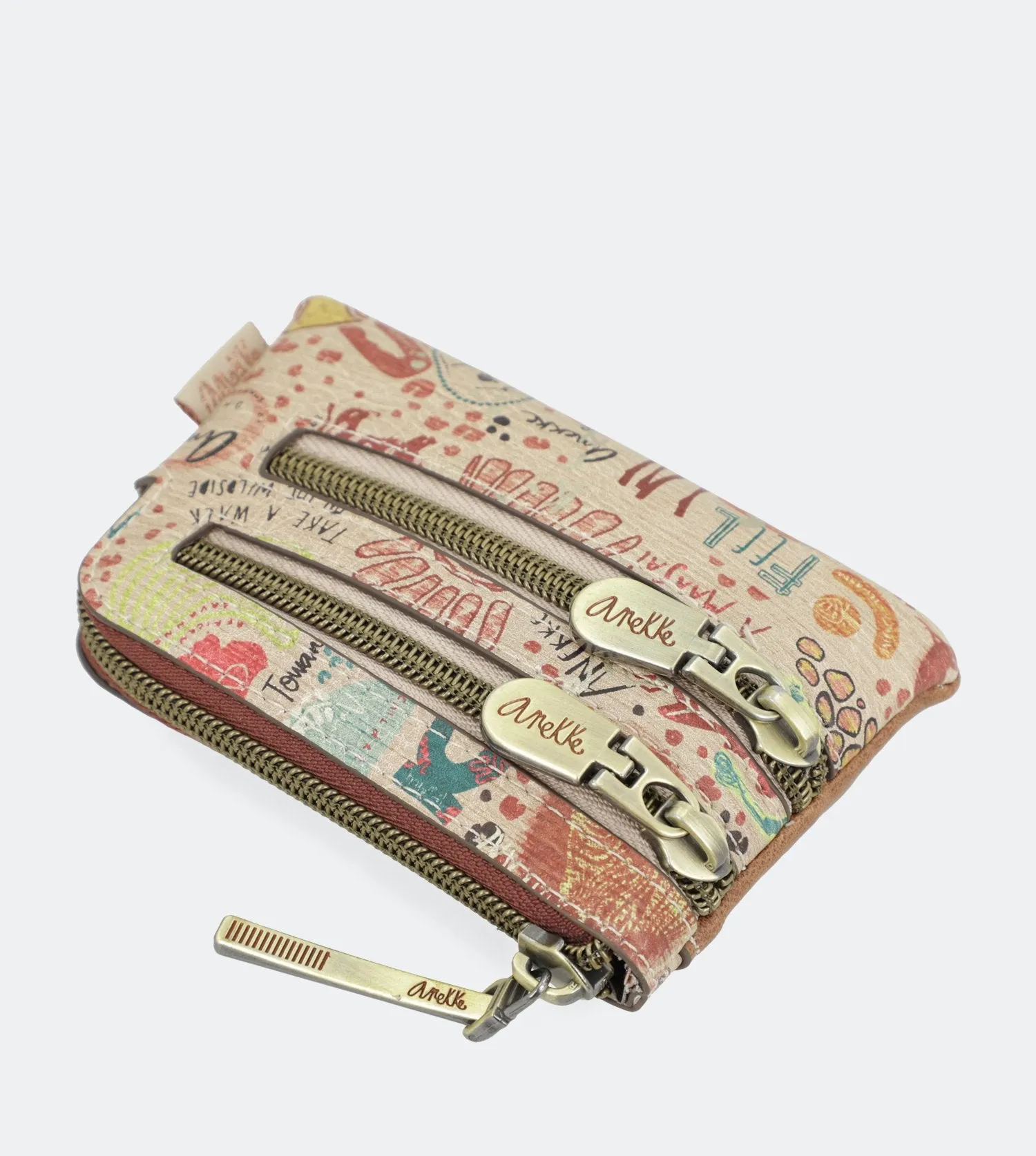 Kenya Purse with triple zip