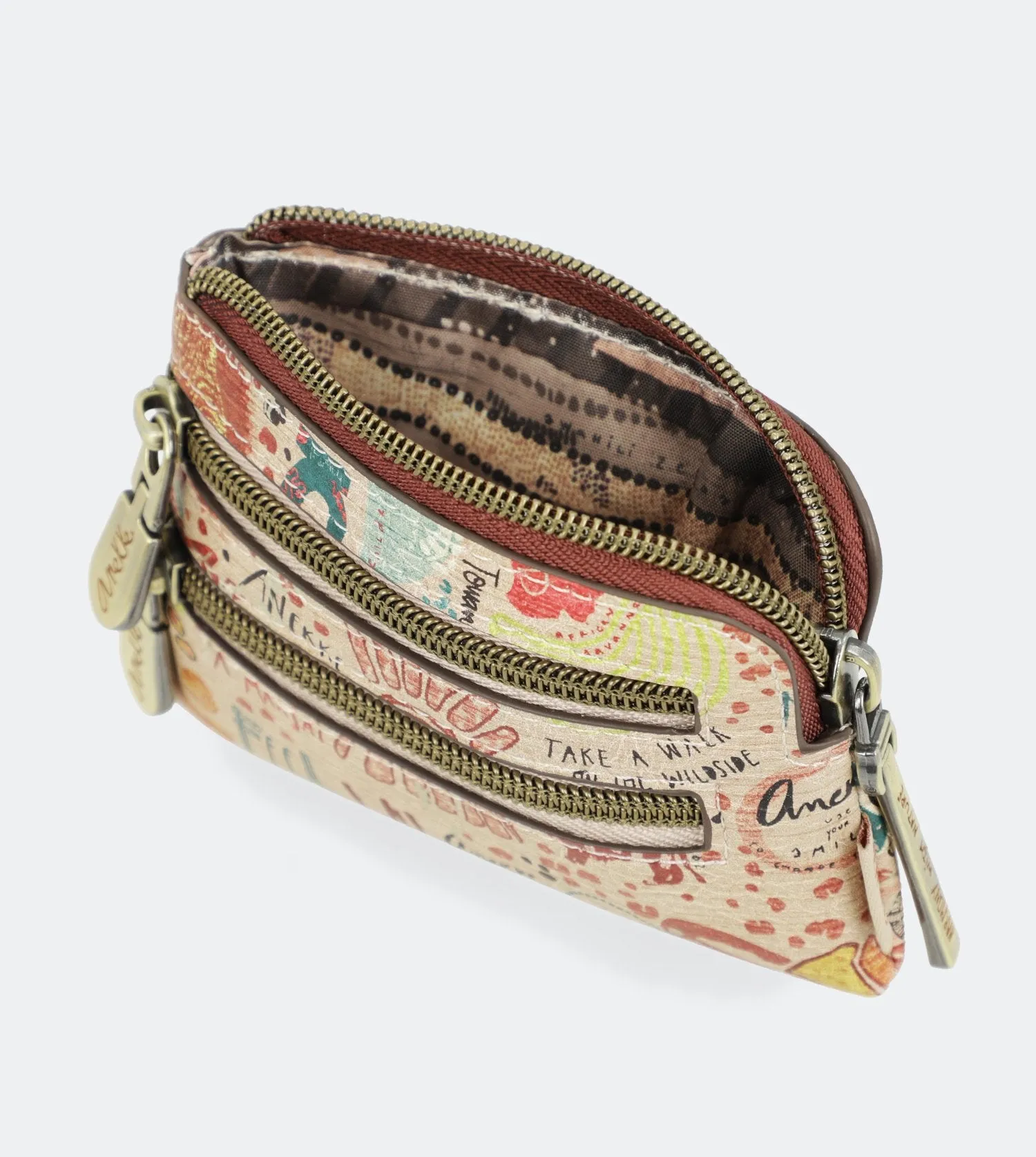 Kenya Purse with triple zip