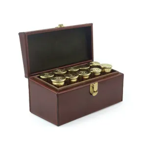 Kevin's Cartridge Shot Glass Leather Case