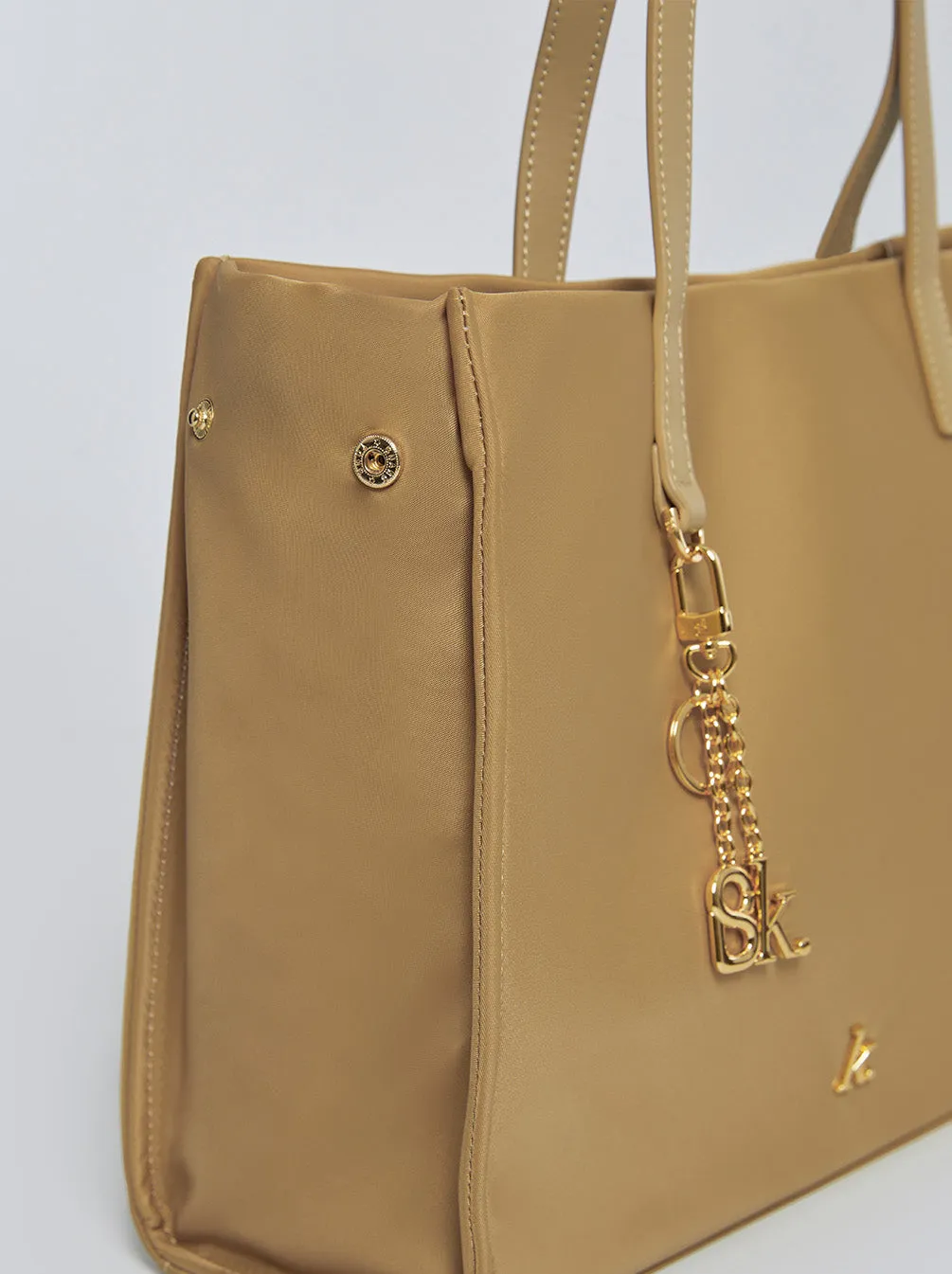 KIMMONIA TOTE BAG MILK TEA