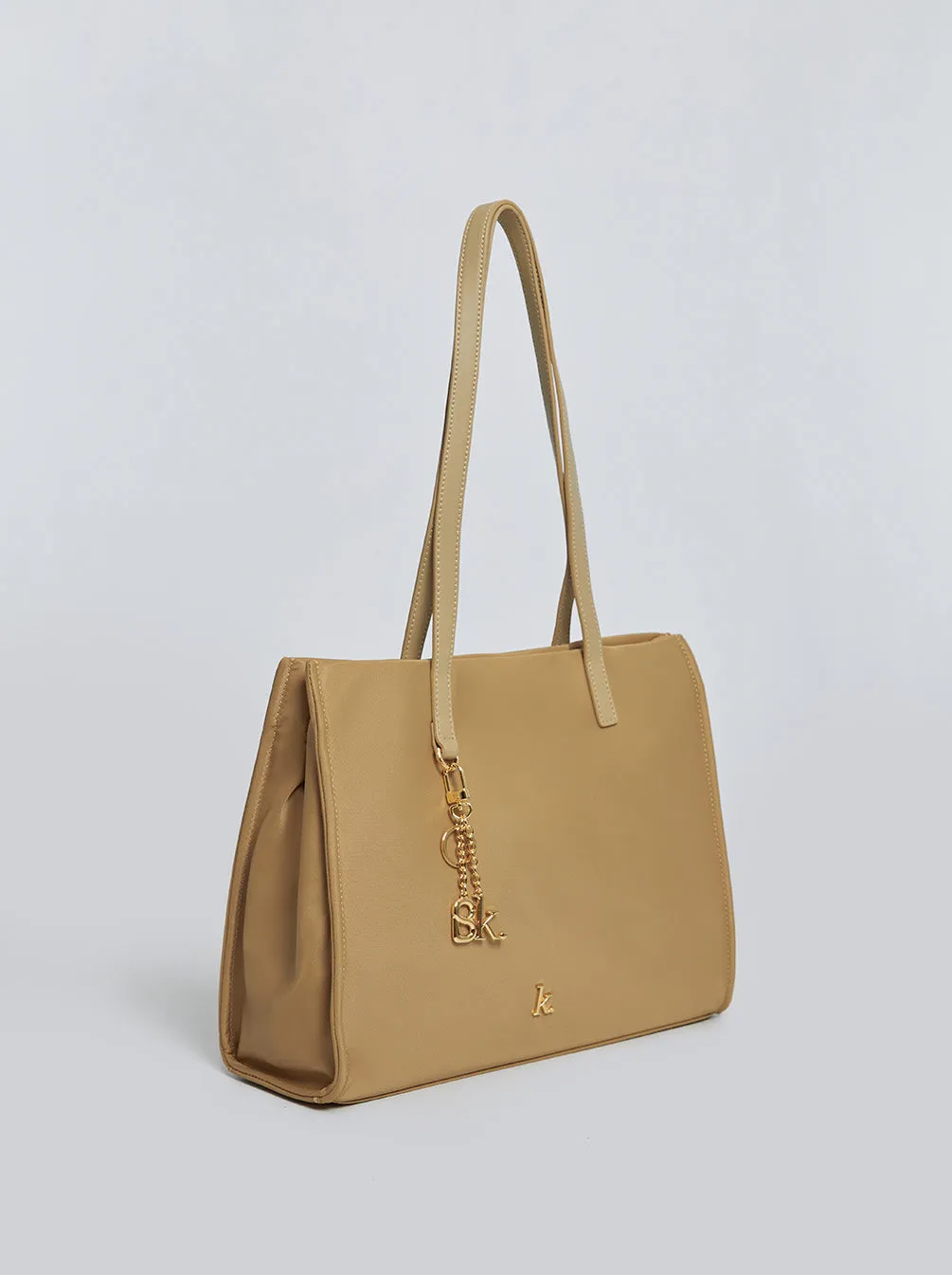 KIMMONIA TOTE BAG MILK TEA