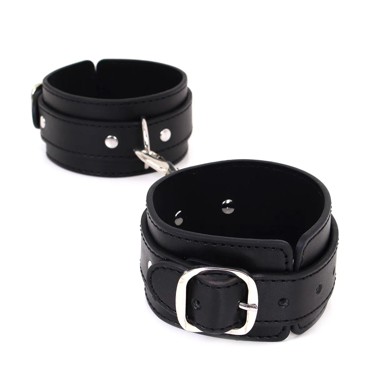 Kiotos Leather - Budget Enkelboeien - PU-leer - Zwart