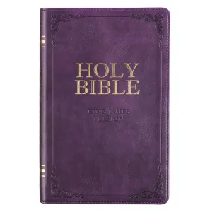 KJV Bible - Purple Faux Leather