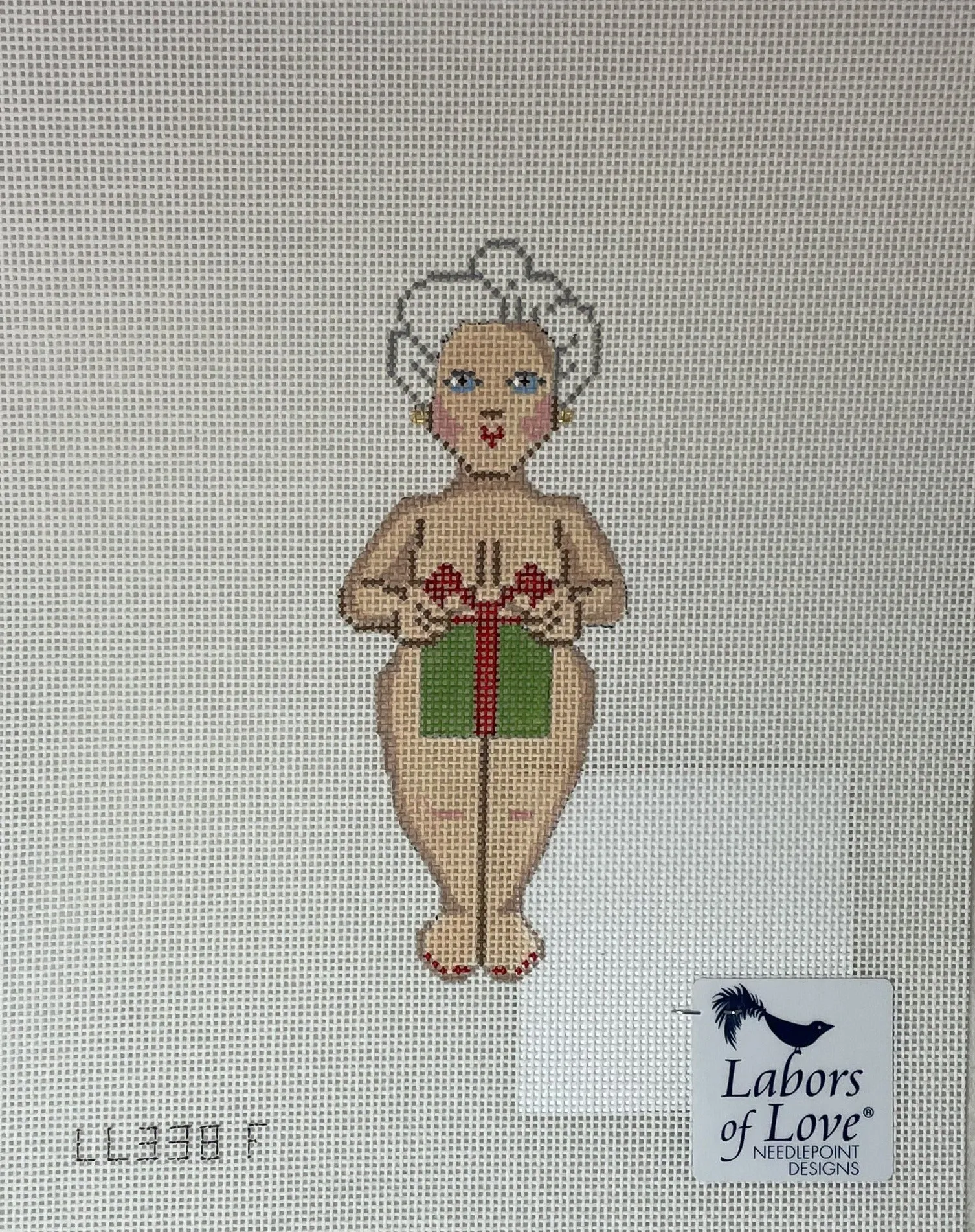 Labors of Love LL338F Naked Mrs. Santa with Present