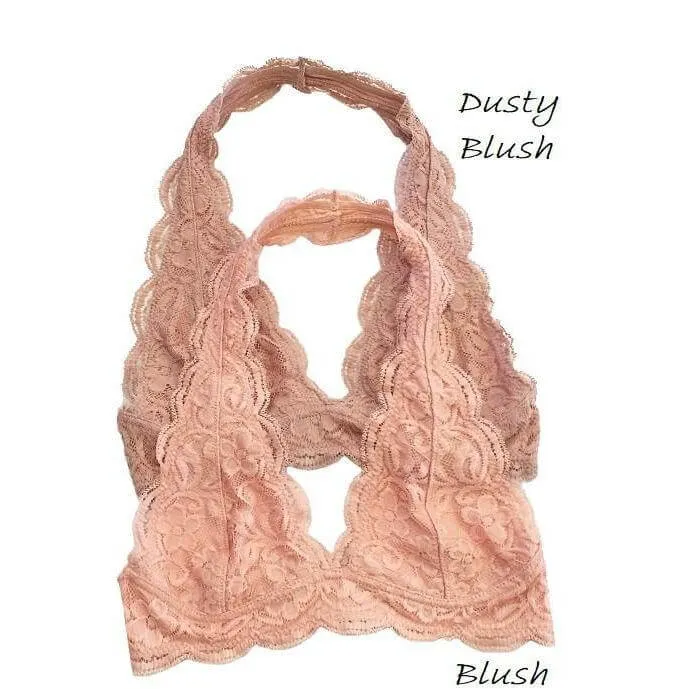 Lace Halter Bralette