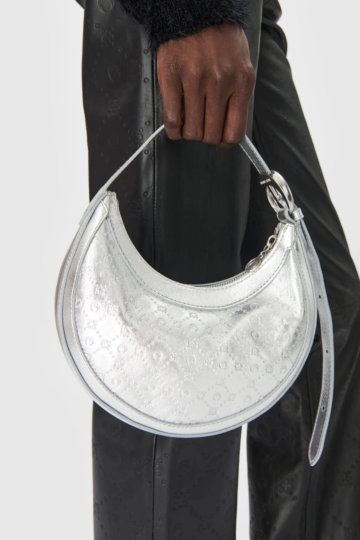 LAMINATED LEATHER MINI ECLIPS BAG