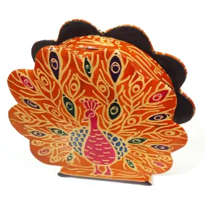 Leather Bank - Peacock