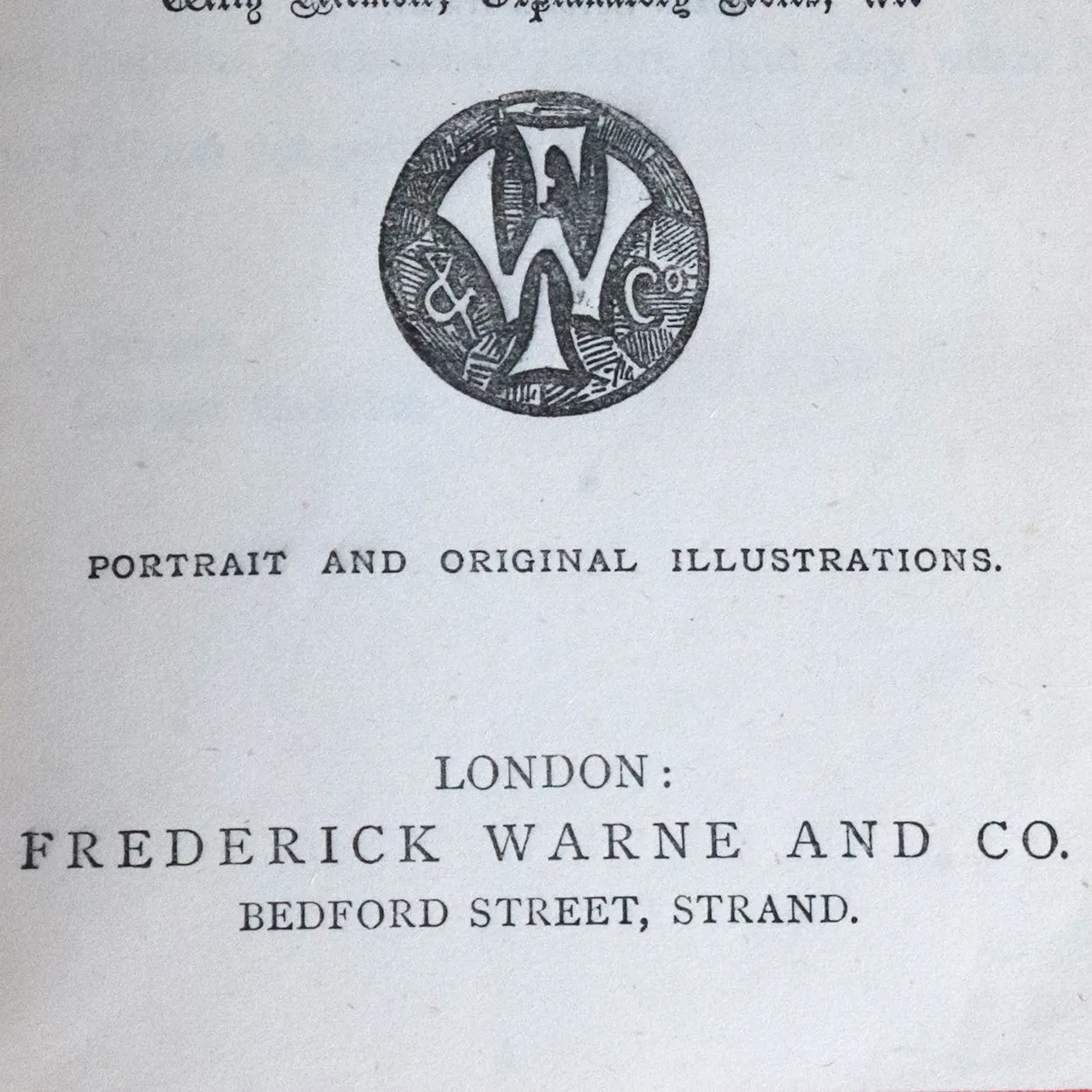 Leather Bound Book: The Poetical Works of Mrs. Hemans by Felicia Hemans