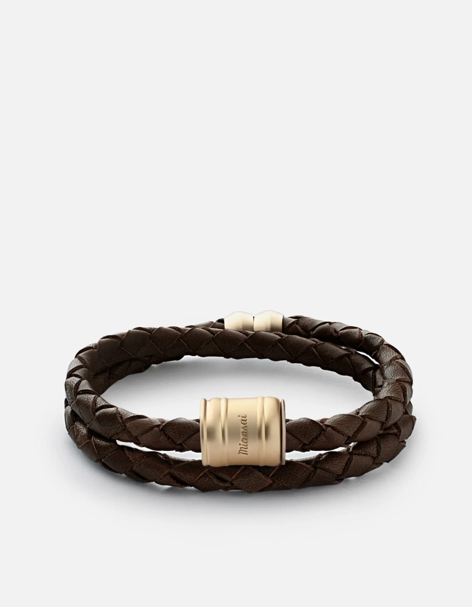 Leather Casing, Matte Gold