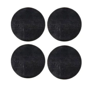 Leather Coaster Set - Round