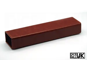 Leather Dice Box - Brown