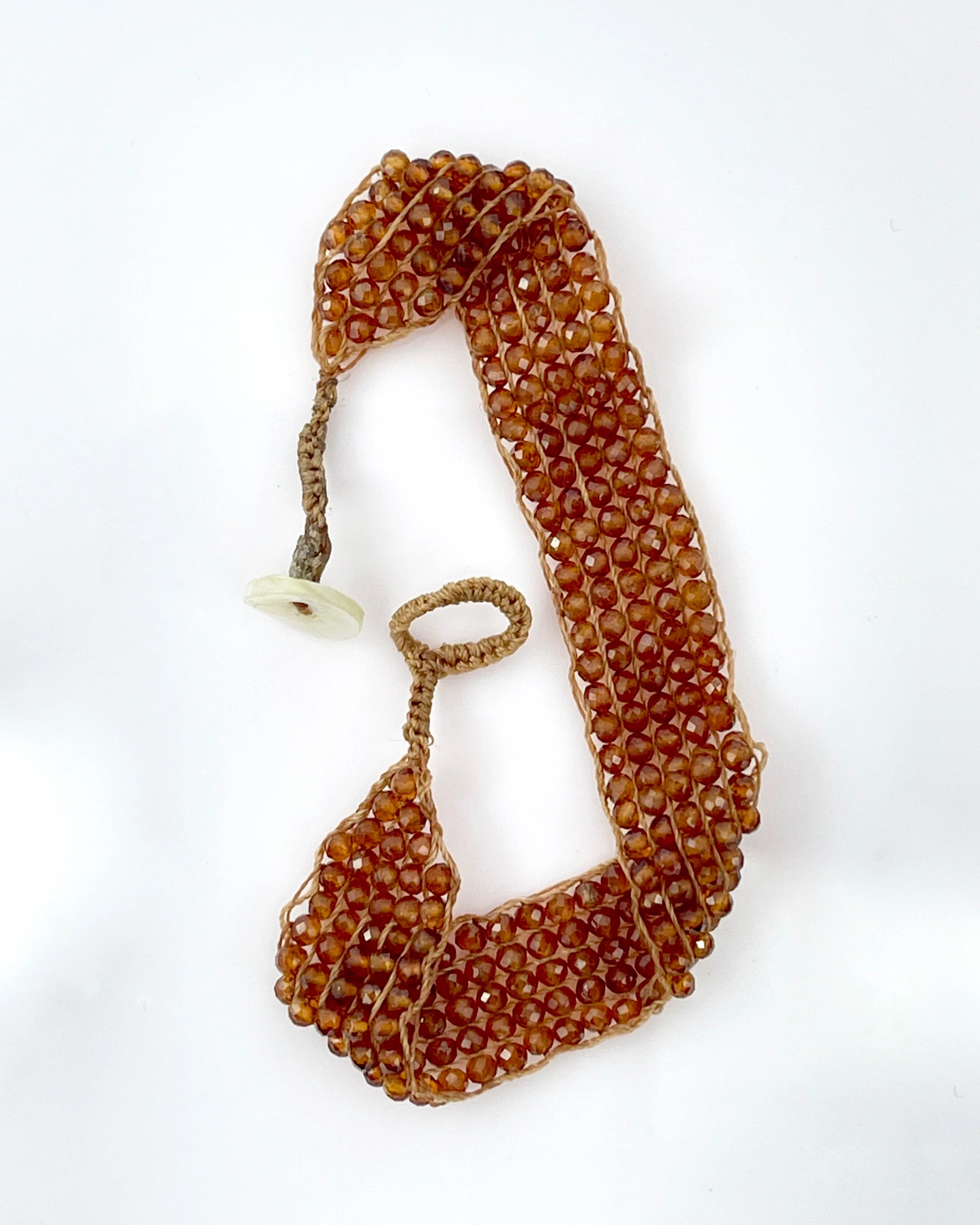 Lena Skadegard Hessonite Garnet Bracelet