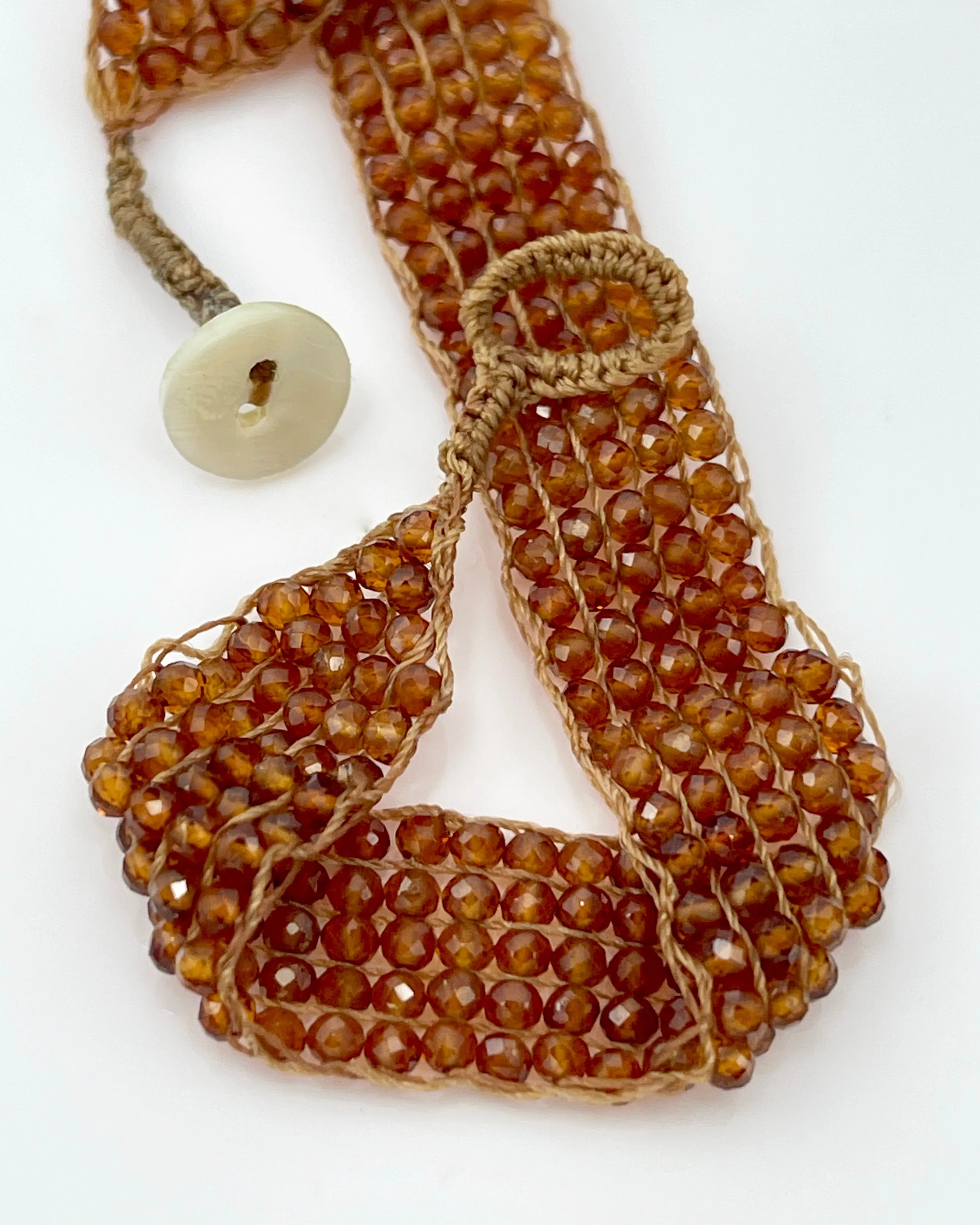 Lena Skadegard Hessonite Garnet Bracelet