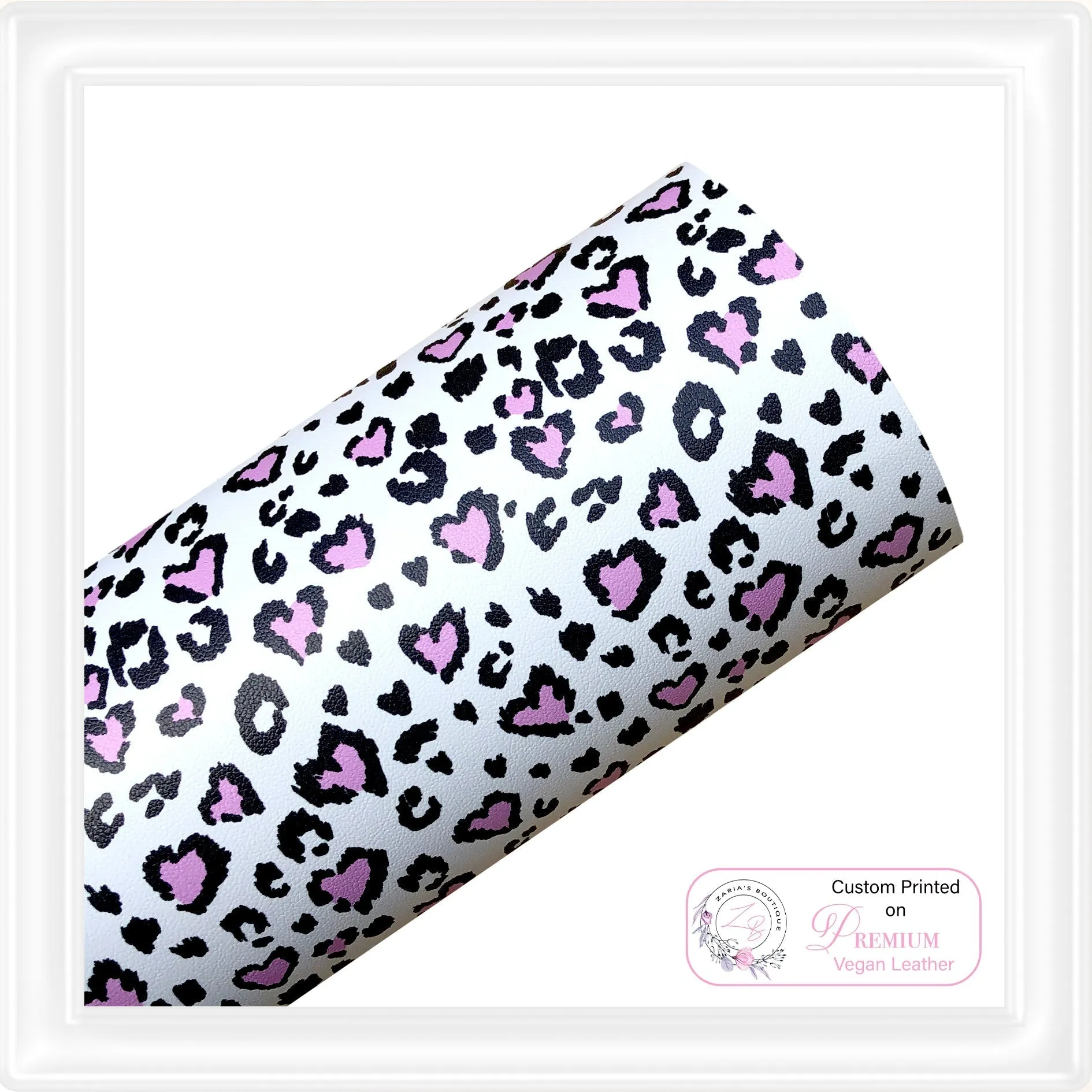 ⋅ Leopard Love ⋅ Exclusive Premium Vegan Faux Leather ⋅