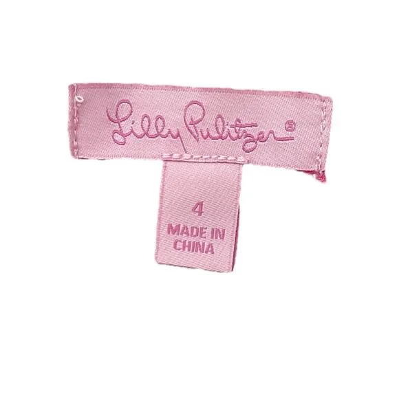 Lilly Pulitzer Skirt Women’s Size 4 Cotton A-Line in Sonia Pink Print