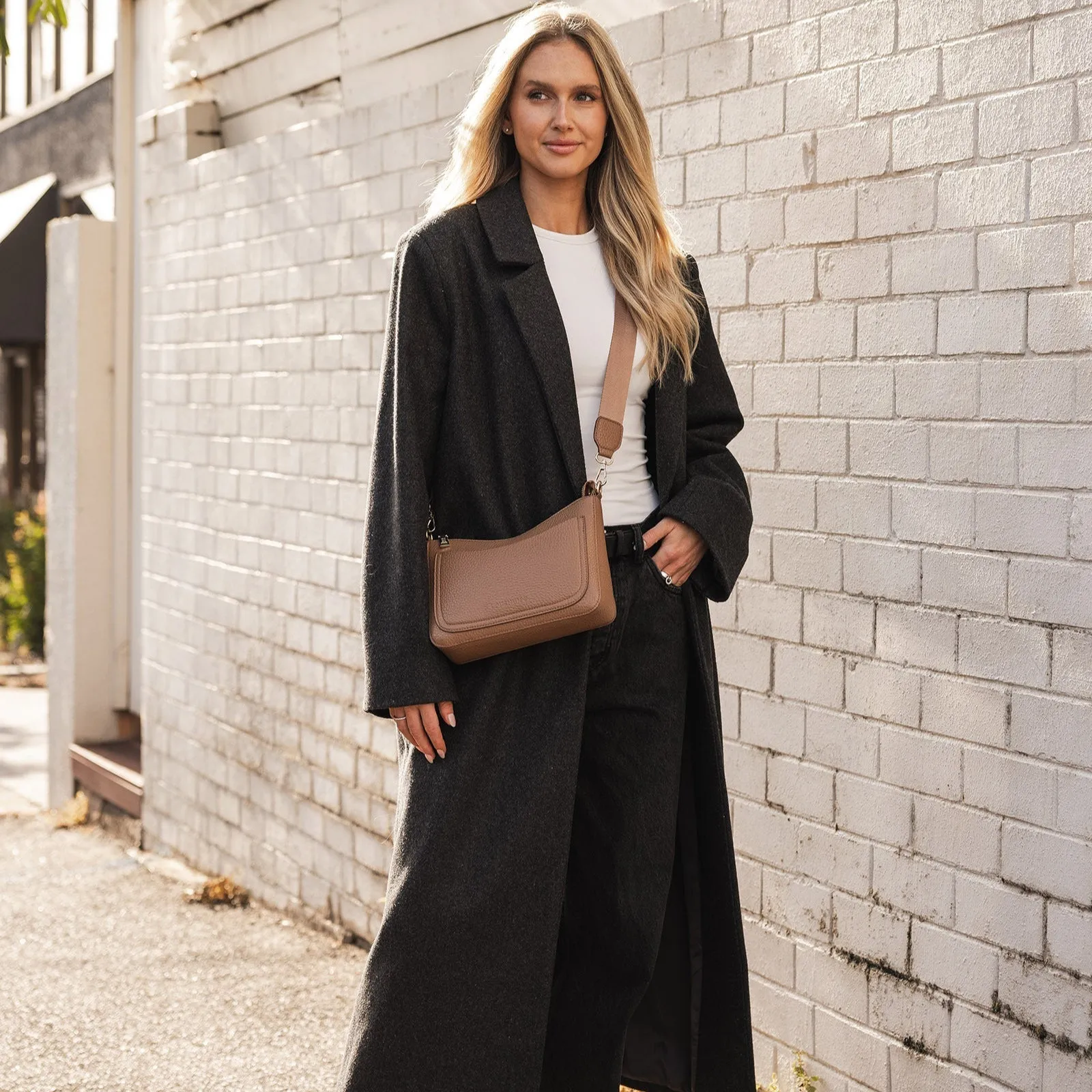 Linda Crossbody Bag - Caramel