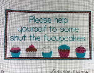 Little Bird Designs SA-015 Shut the Fucupcakes