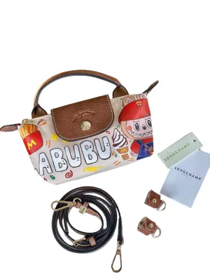 Longchamp x LABUBU Cartoon-Themed Mini Bag 11x19 (limited collaboration)