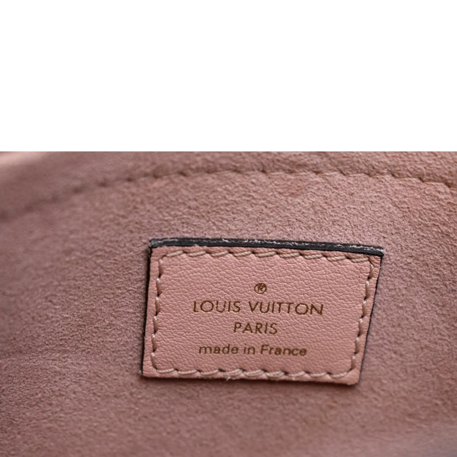 LOUIS VUITTON Locky BB Monogram Canvas Crossbody Bag Rose Poudré