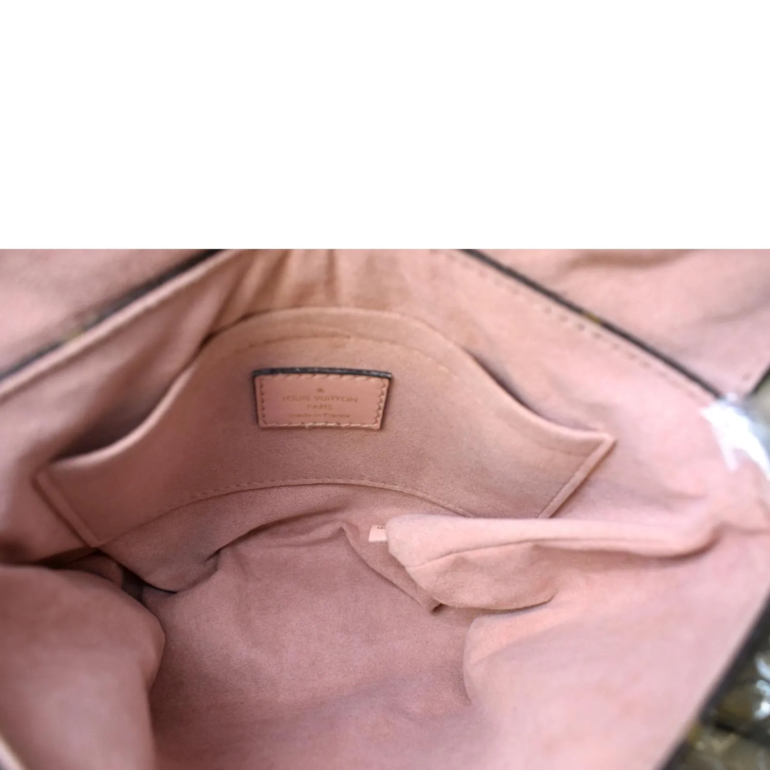 LOUIS VUITTON Locky BB Monogram Canvas Crossbody Bag Rose Poudré