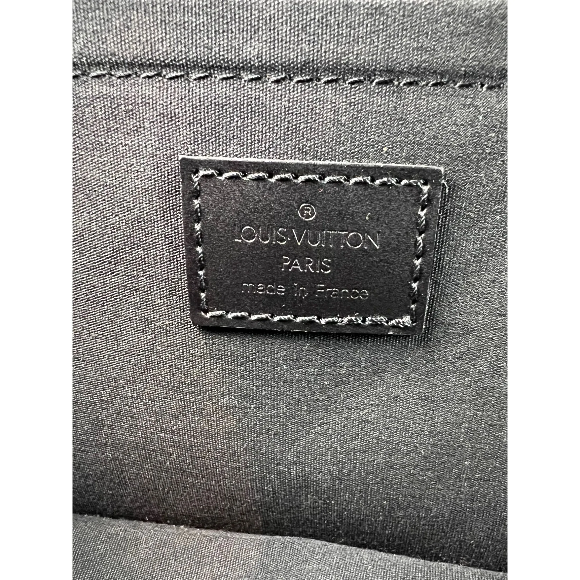 Louis Vuitton Mat Monogram Shelton Black Hand Bag
