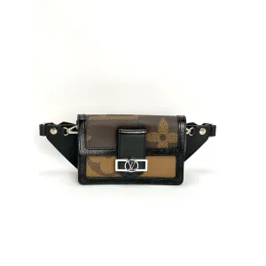 LOUIS VUITTON Reverse Giant Monogram Dauphine Belt Bumbag Clutch
