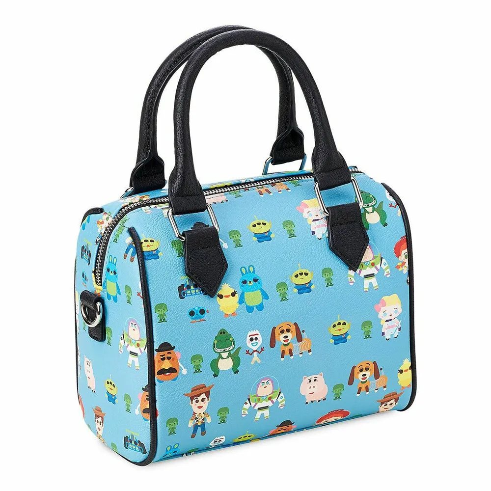 Loungefly Disney Toy Story Chibi Characters Faux Leather Crossbody Handbag