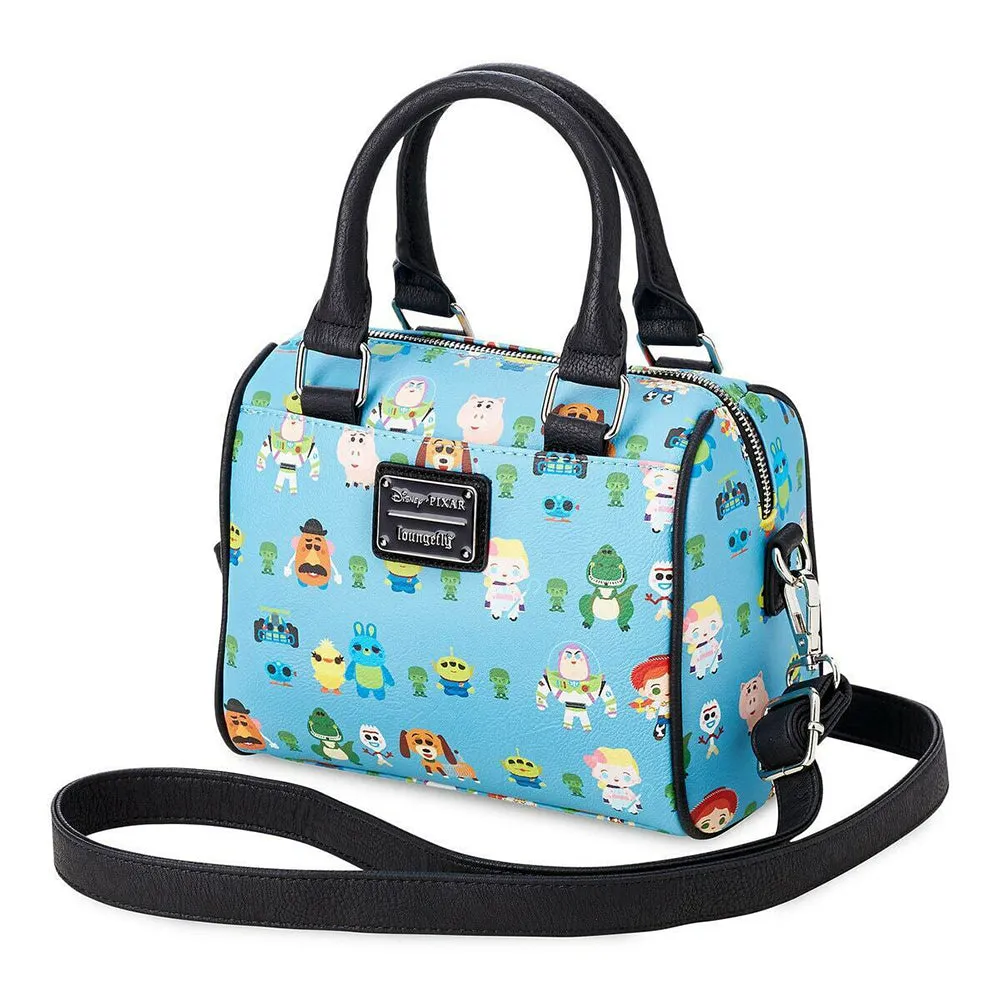 Loungefly Disney Toy Story Chibi Characters Faux Leather Crossbody Handbag