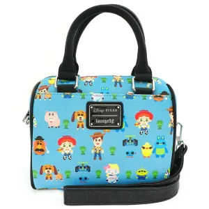 Loungefly Disney Toy Story Chibi Characters Faux Leather Crossbody Handbag