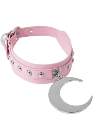 Lunar Daze Choker - Pastel Pink