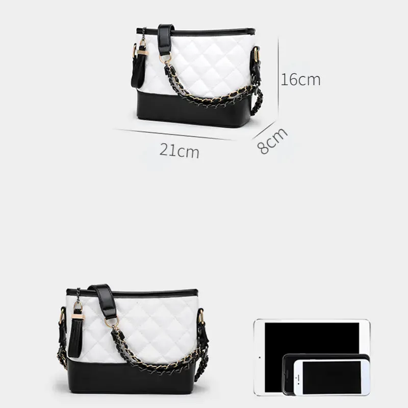 Luxury Designer Women's Crossbody Tote Handbag