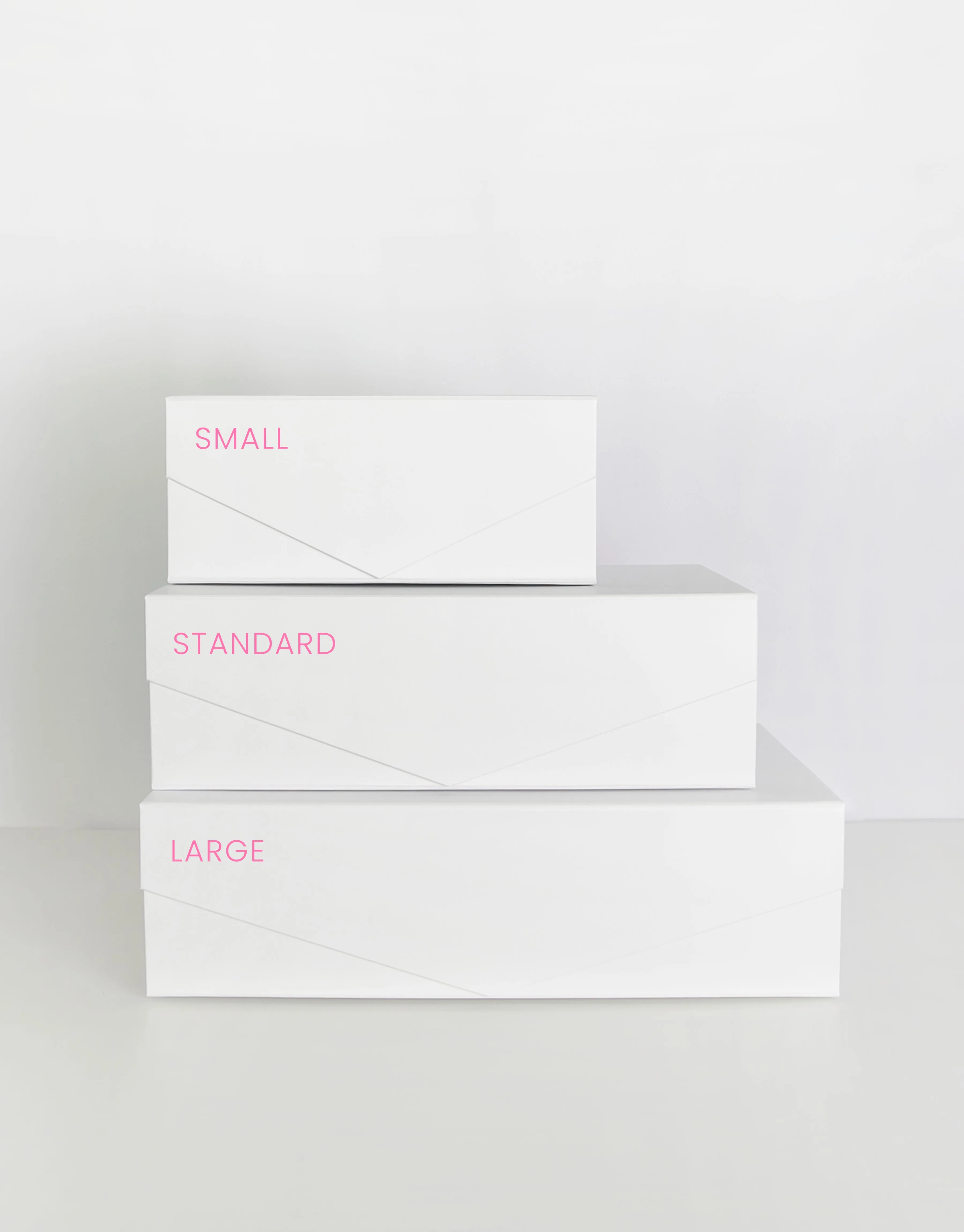 Luxury Pearly White Proposal Gift Box - Letters A-Z