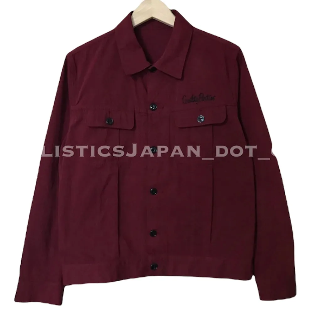 [M] Wacko Maria Guilty Parties Riders Jacket Burgundy