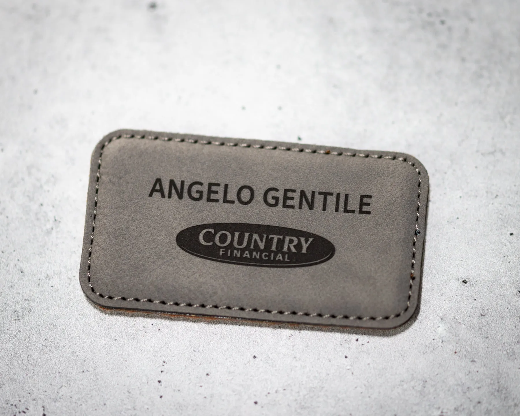 Magnetic Name Tag | Leatherette