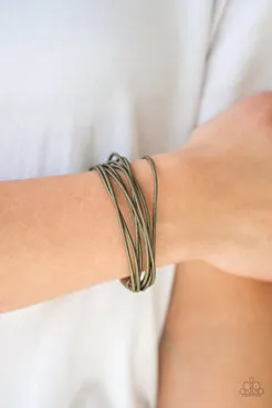 Mainstream Maverick Brass Bracelet Paparazzi
