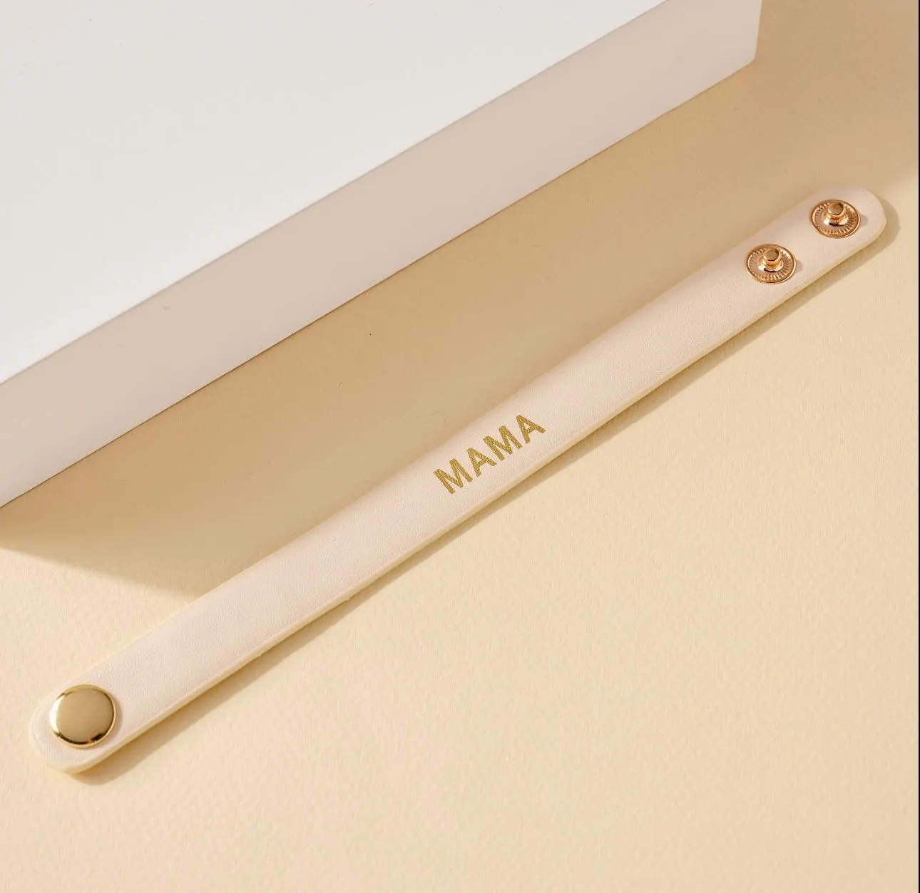 Mama Leather Bracelet