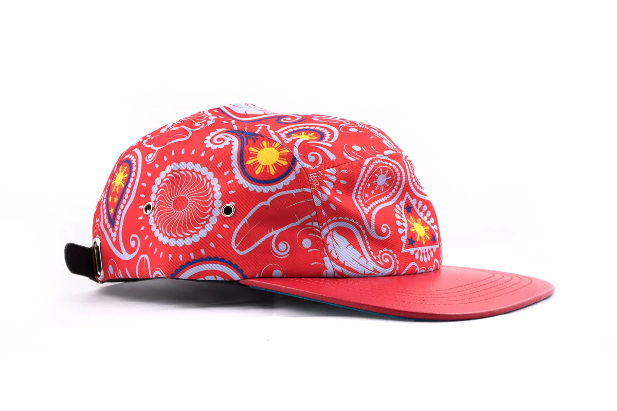 Manila thrilla paisley 5 panel hat