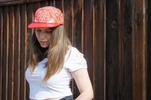 Manila thrilla paisley 5 panel hat