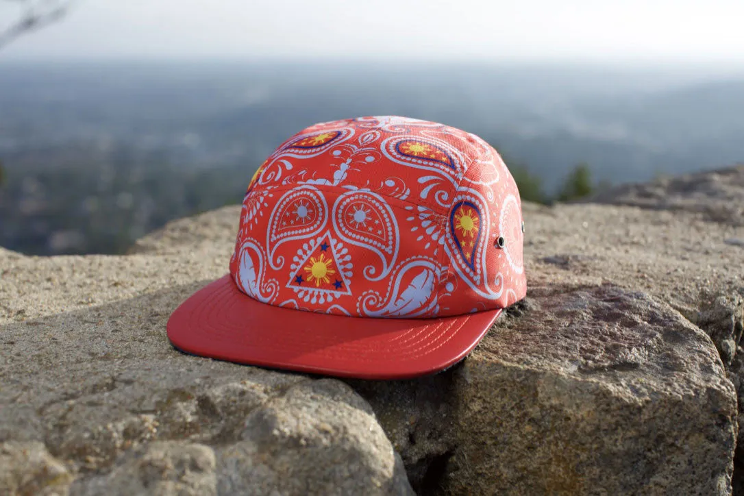 Manila thrilla paisley 5 panel hat