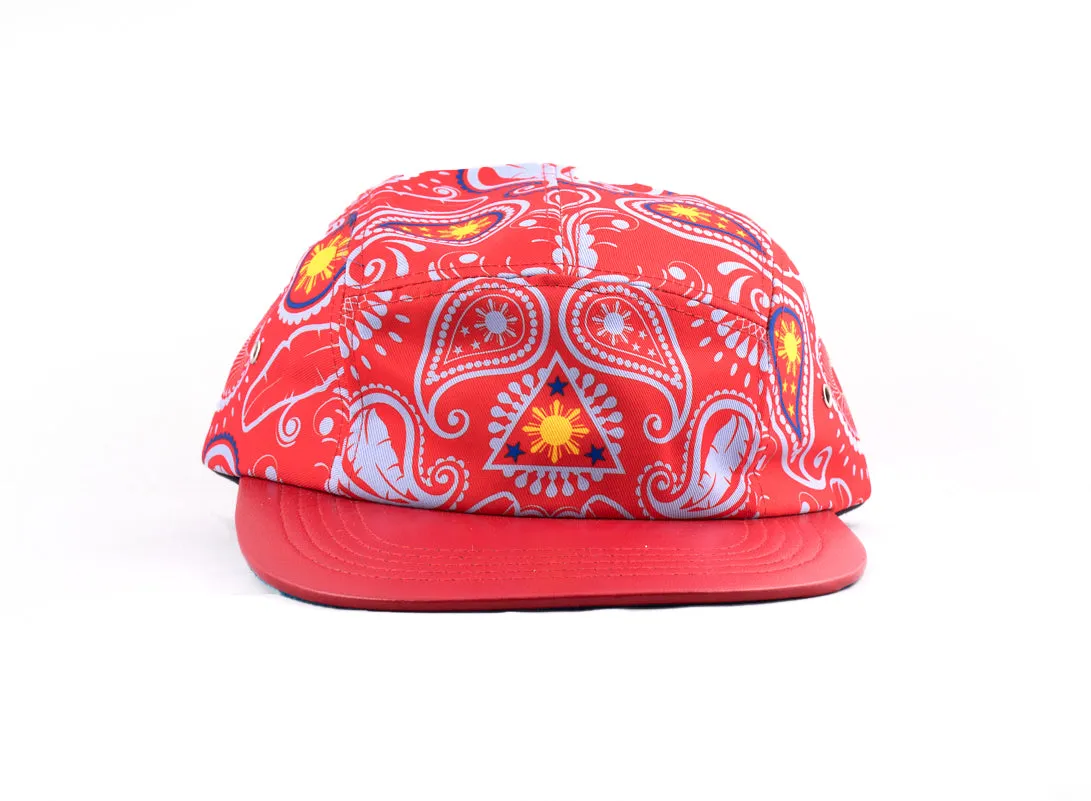 Manila thrilla paisley 5 panel hat